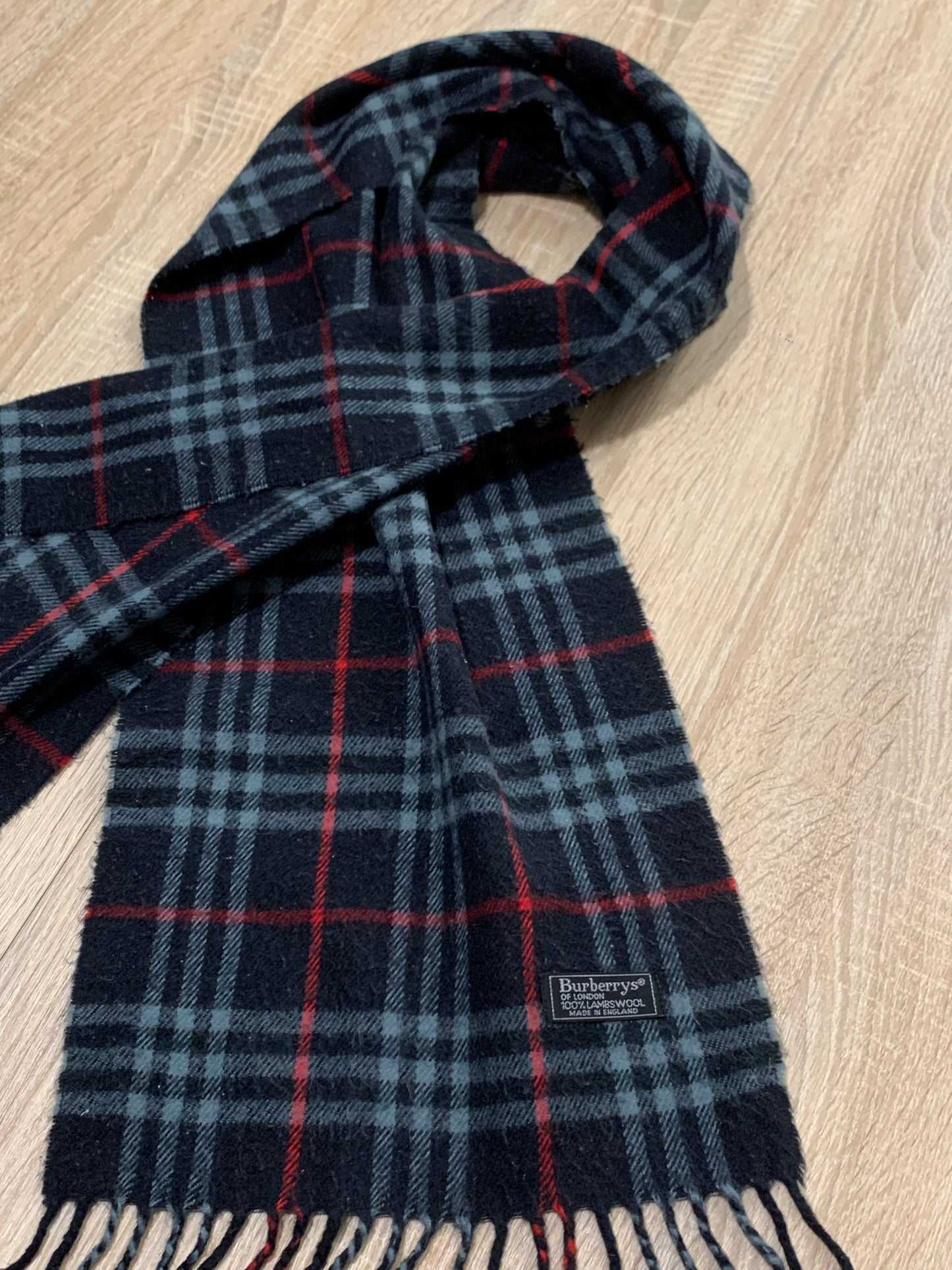 écharpe Burberry 100% laine