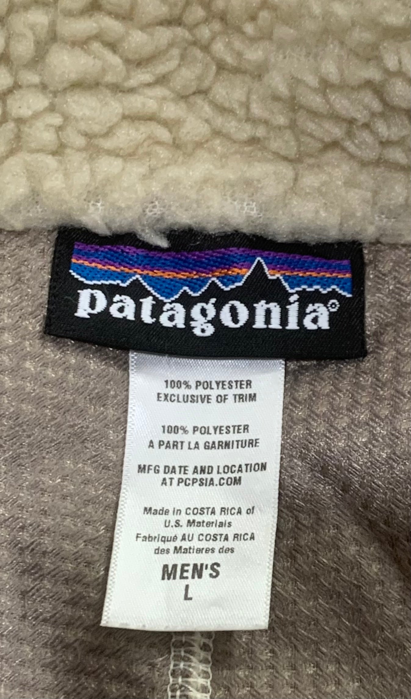Gilet Patagonia retro x pile taille L