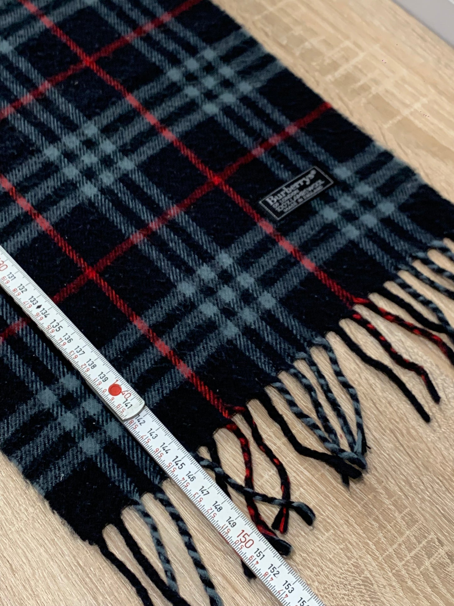 écharpe Burberry 100% laine