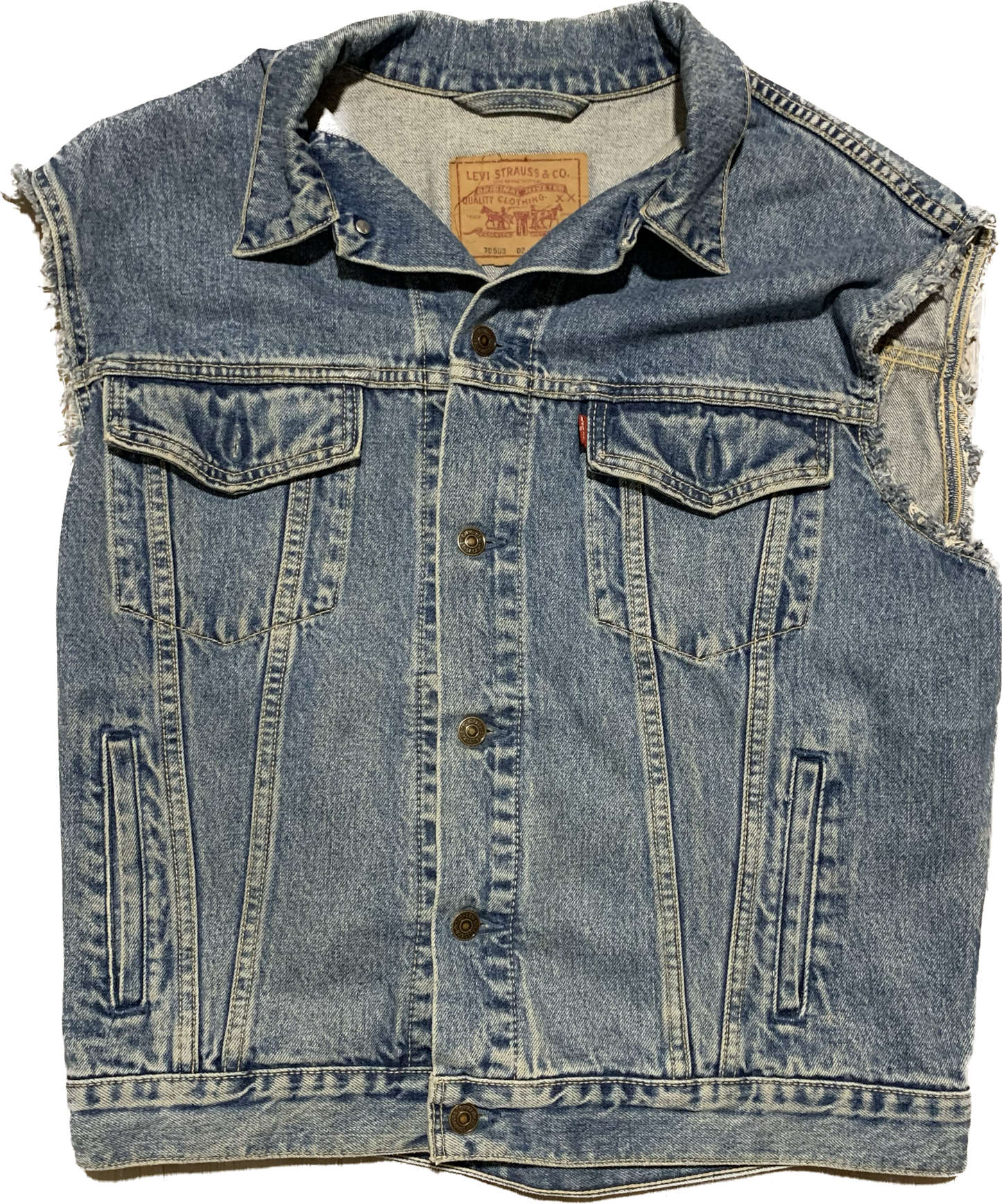 Gilet Levis vintage custom taille XL
