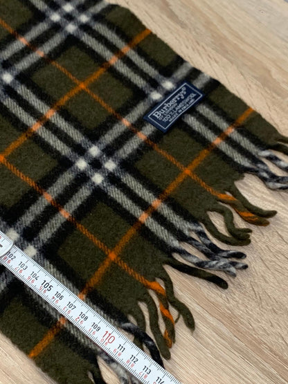 Écharpe Burberry vintage 100% laine