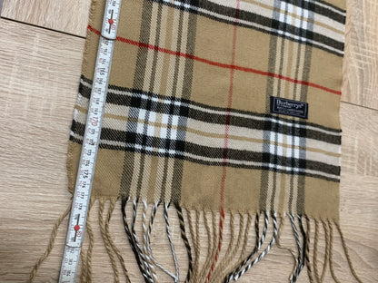 écharpe vintage Burberry 100% laine