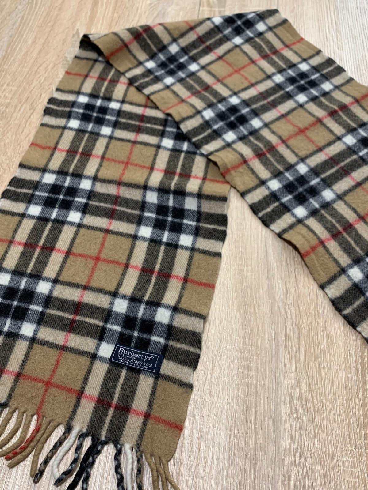 Écharpe Burberry 100% Laine