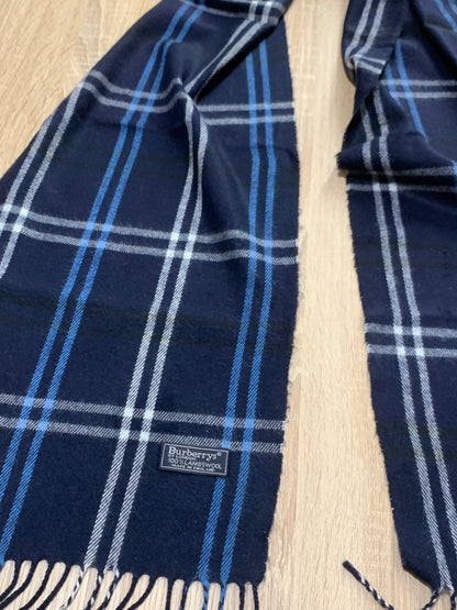 écharpe vintage Burberry 100% laine