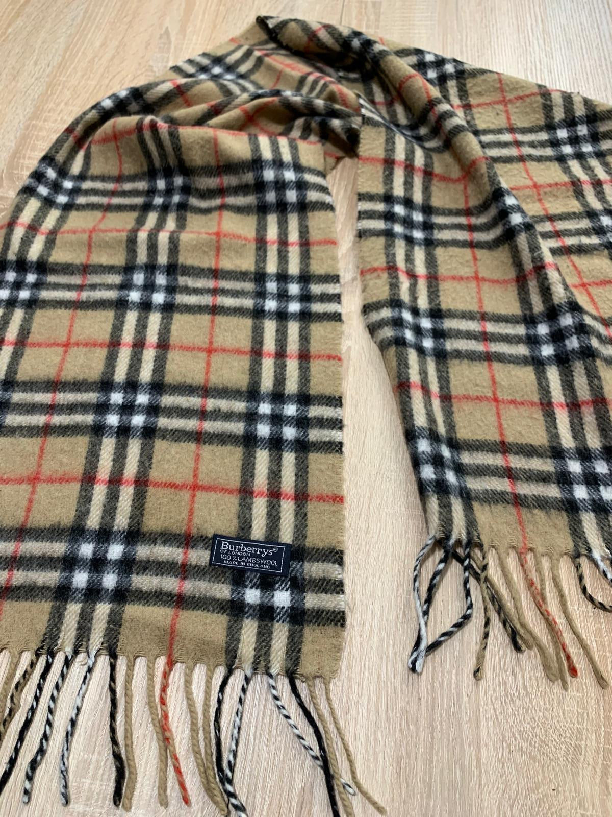 Écharpe Burberry 100% Laine