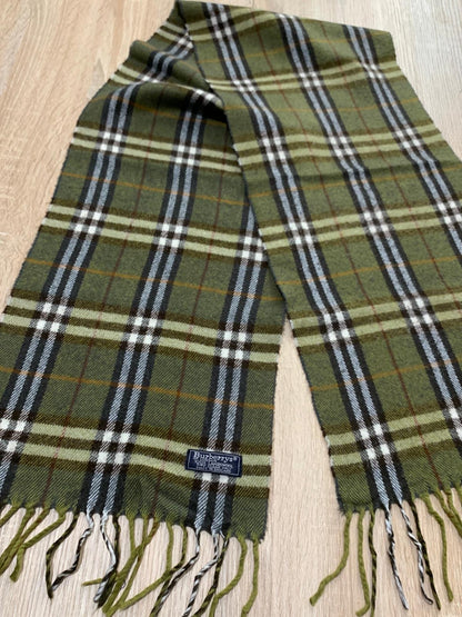 Écharpe Burberry vintage 100% laine