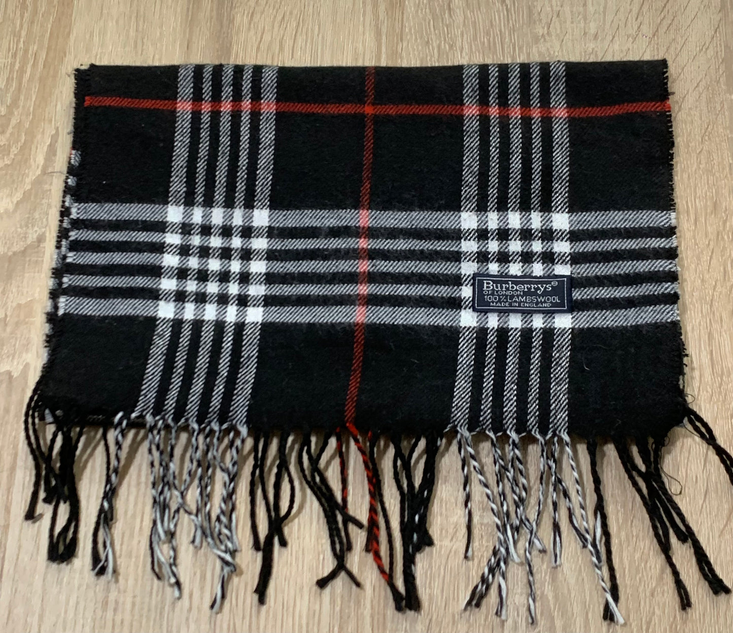 écharpe Burberry 100% laine