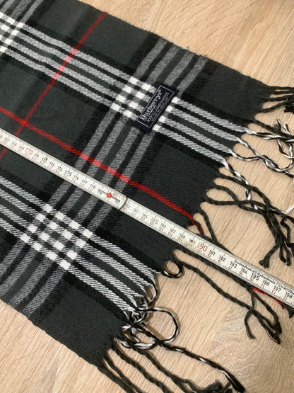 écharpe vintage Burberry 100% laine