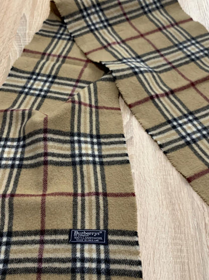 Écharpe Burberry 100% Laine