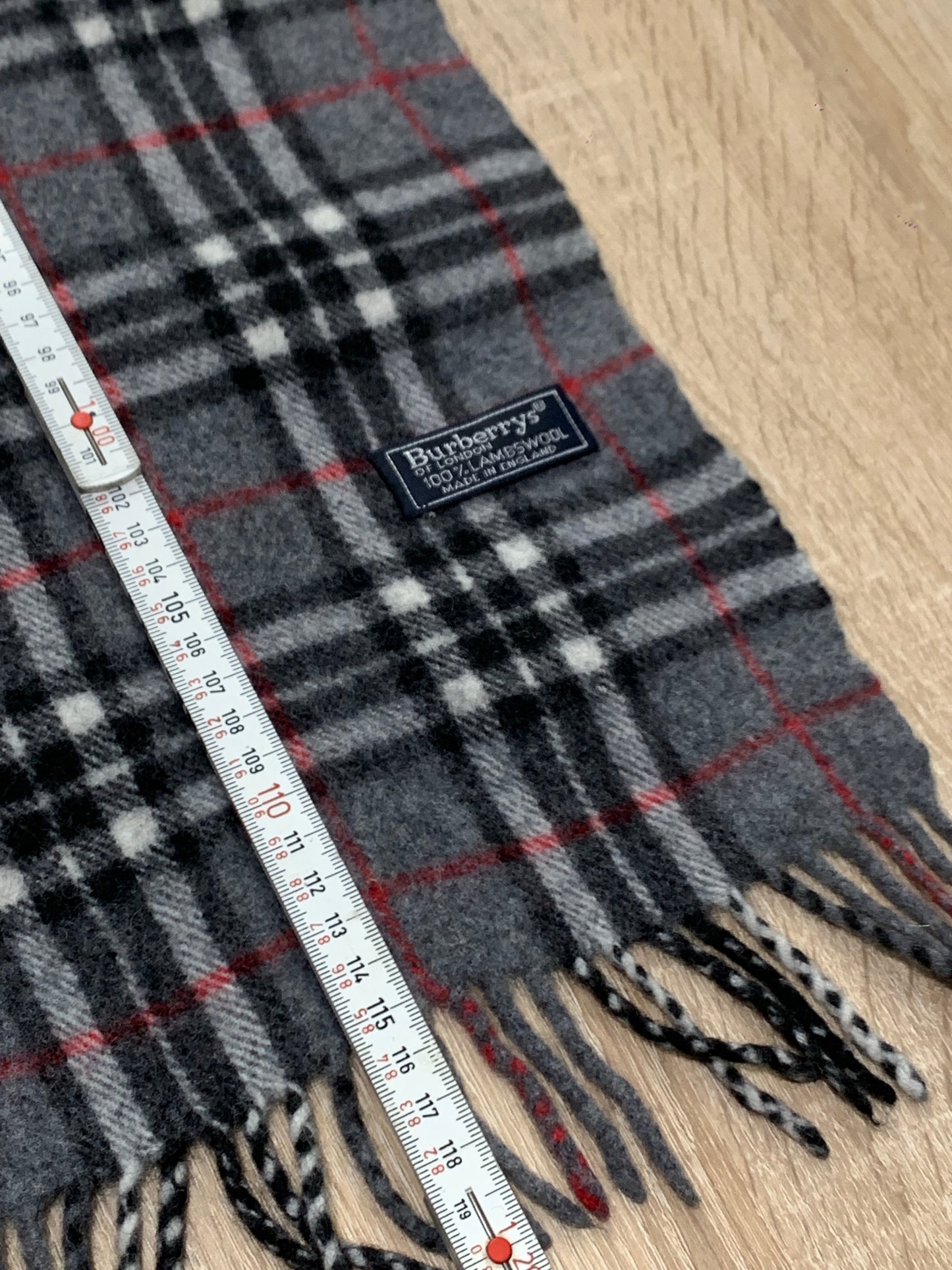 écharpe Burberry 100% laine