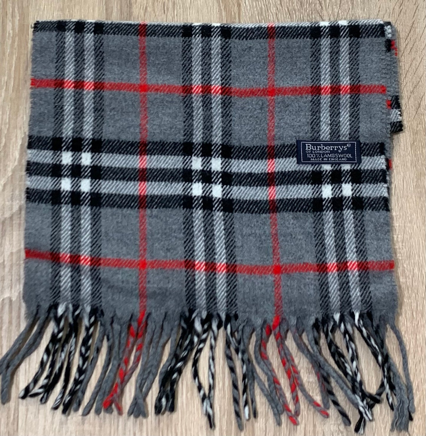 écharpe Burberry 100% laine