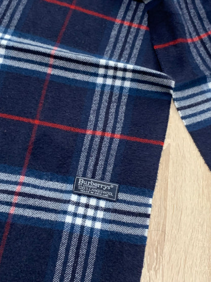 écharpe Burberry vintage 100% laine