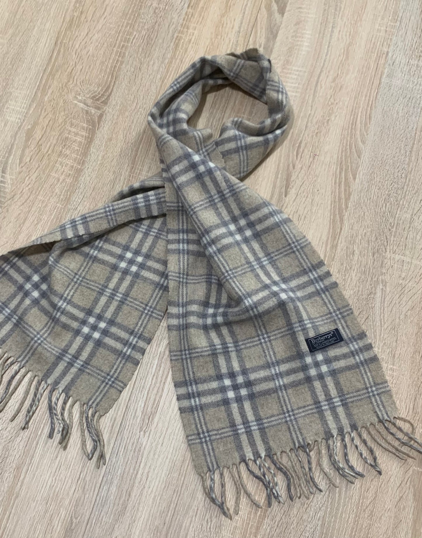 Écharpe Burberry 100% Laine