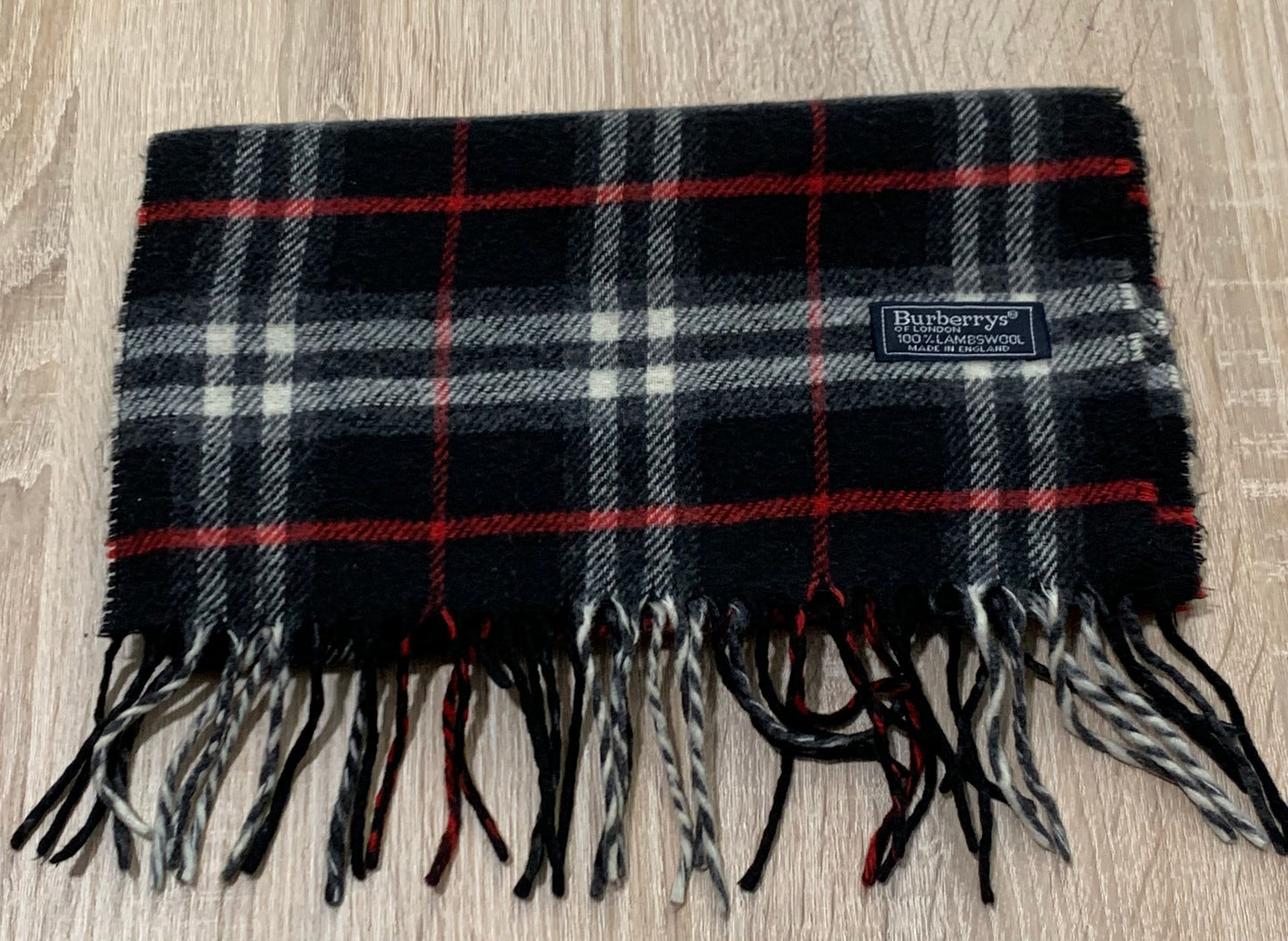 écharpe Burberry 100% laine