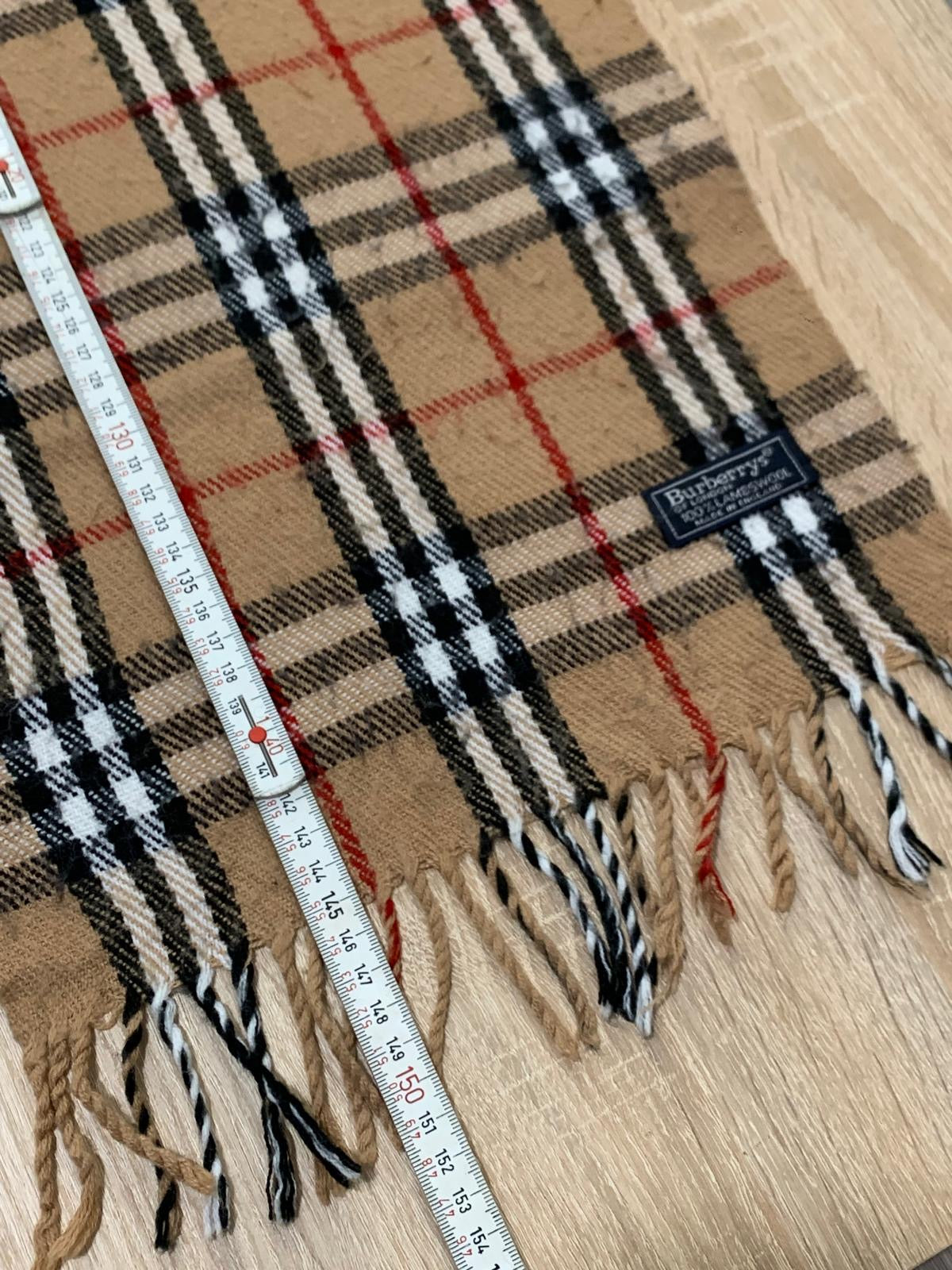 Écharpe Burberry 100% laine