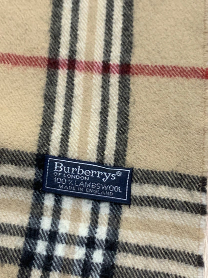 écharpe Burberry 100% laine