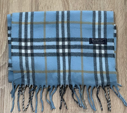 écharpe Burberry vintage 100% laine