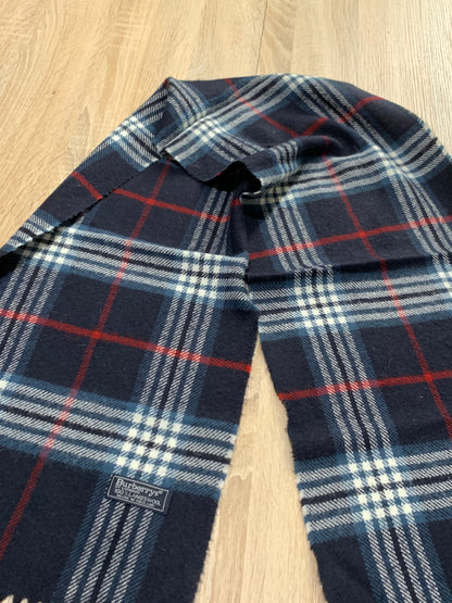 écharpe Burberry vintage 100% laine