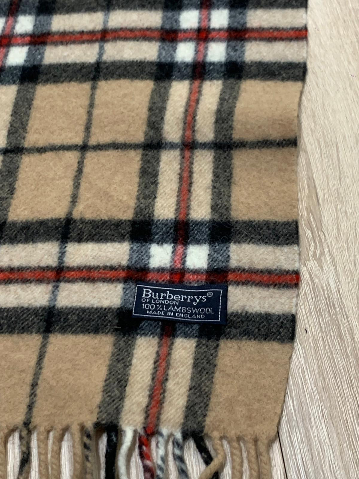 Écharpe Burberry 100% Laine