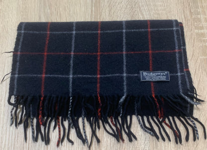 écharpe Burberry 100% cashmere vintage