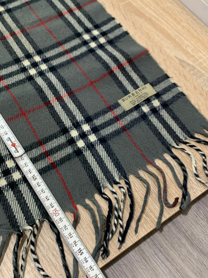 écharpe vintage Burberry 100% laine