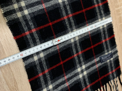 écharpe Burberry 100% laine vintage