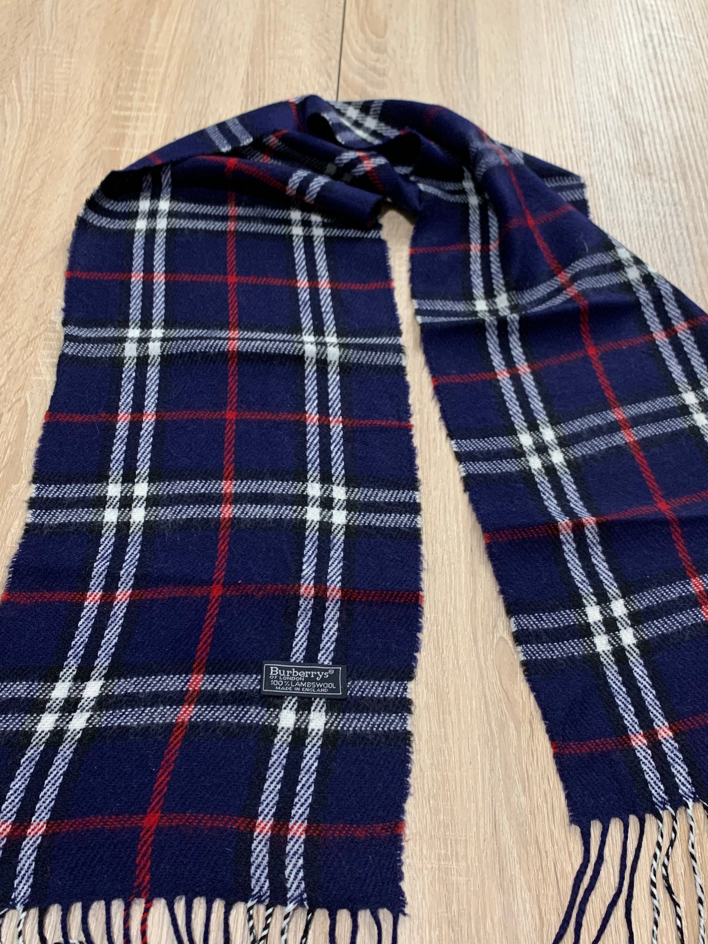 écharpe Burberry 100% laine