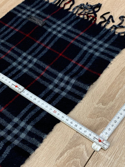 écharpe Burberry 100% laine vintage