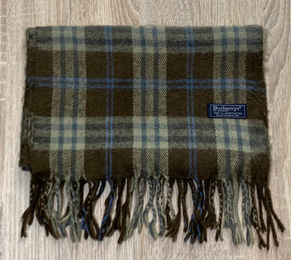 Écharpe Burberry vintage 100% laine