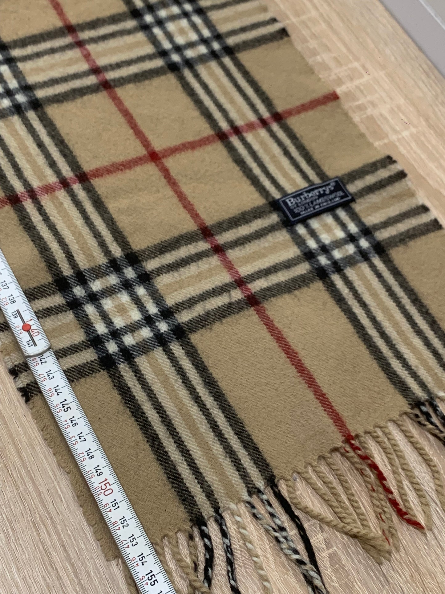 écharpe Burberry 100% laine