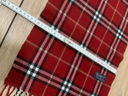 écharpe Burberry 100% laine vintage