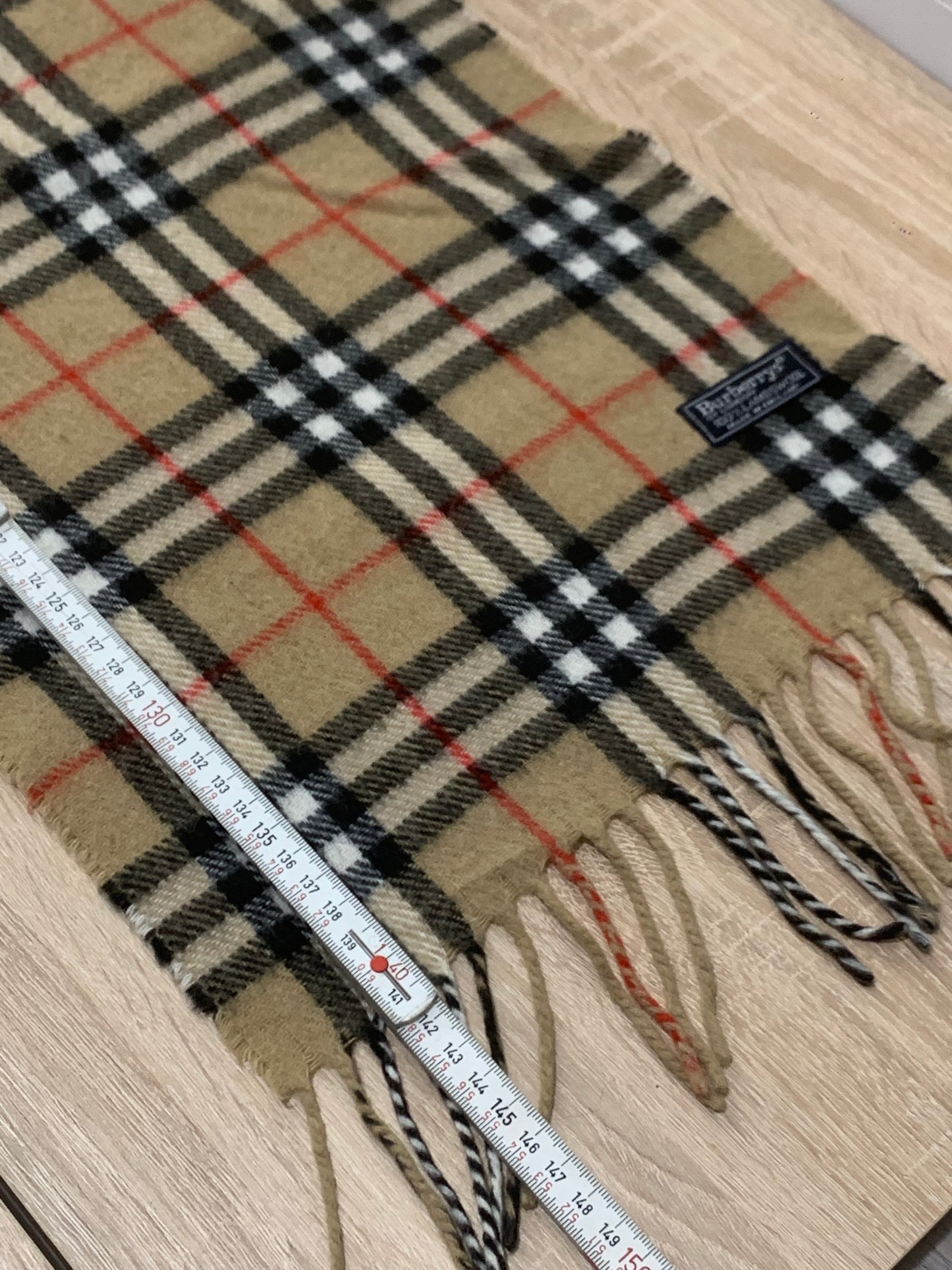 écharpe Burberry 100% laine