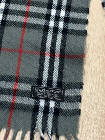 écharpe Burberry 100% laine vintage