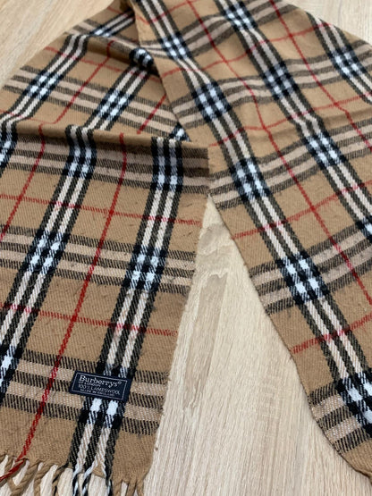 Écharpe Burberry 100% laine