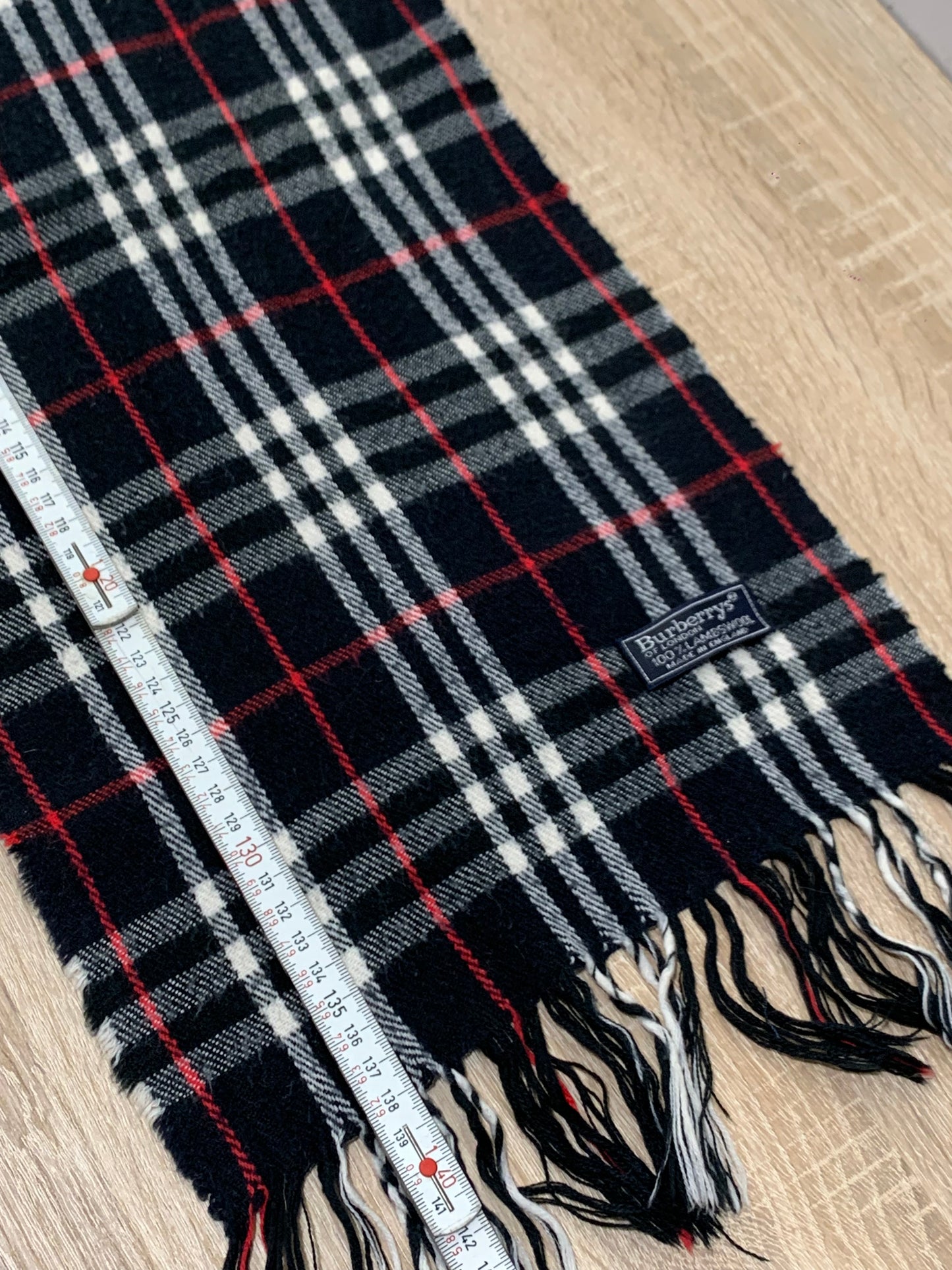 écharpe Burberry 100% laine