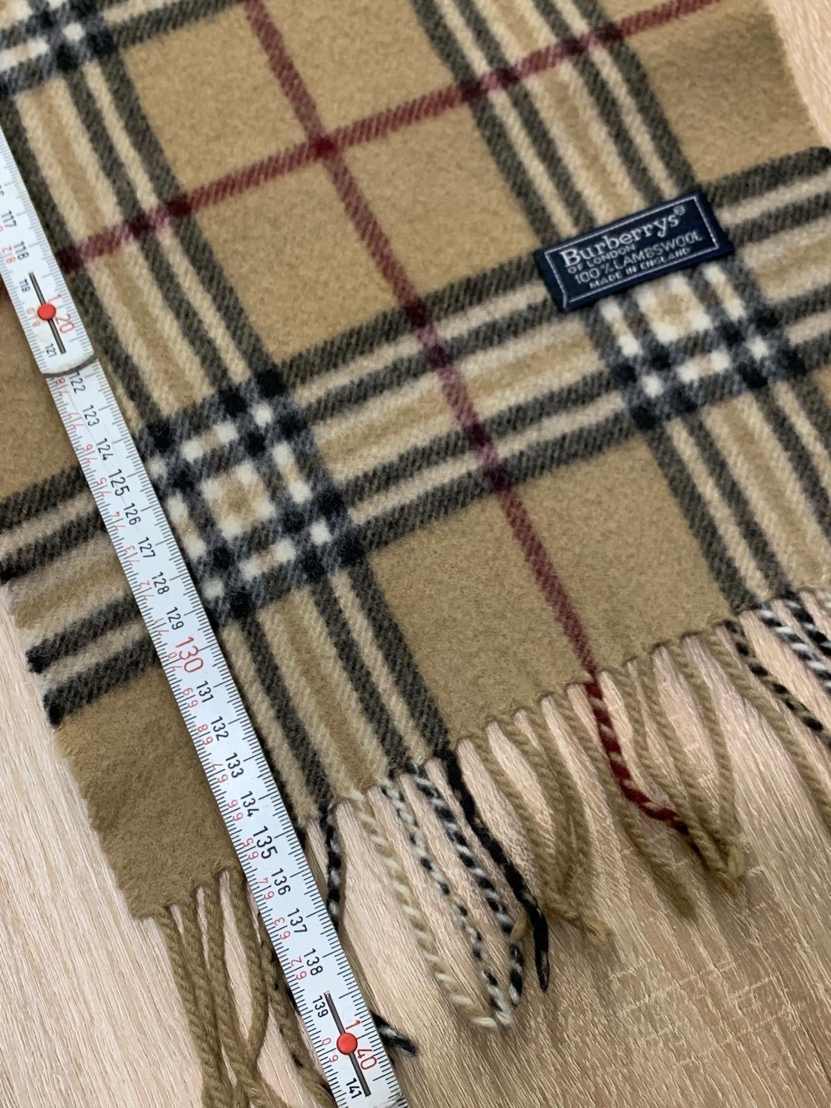 Écharpe Burberry 100% Laine