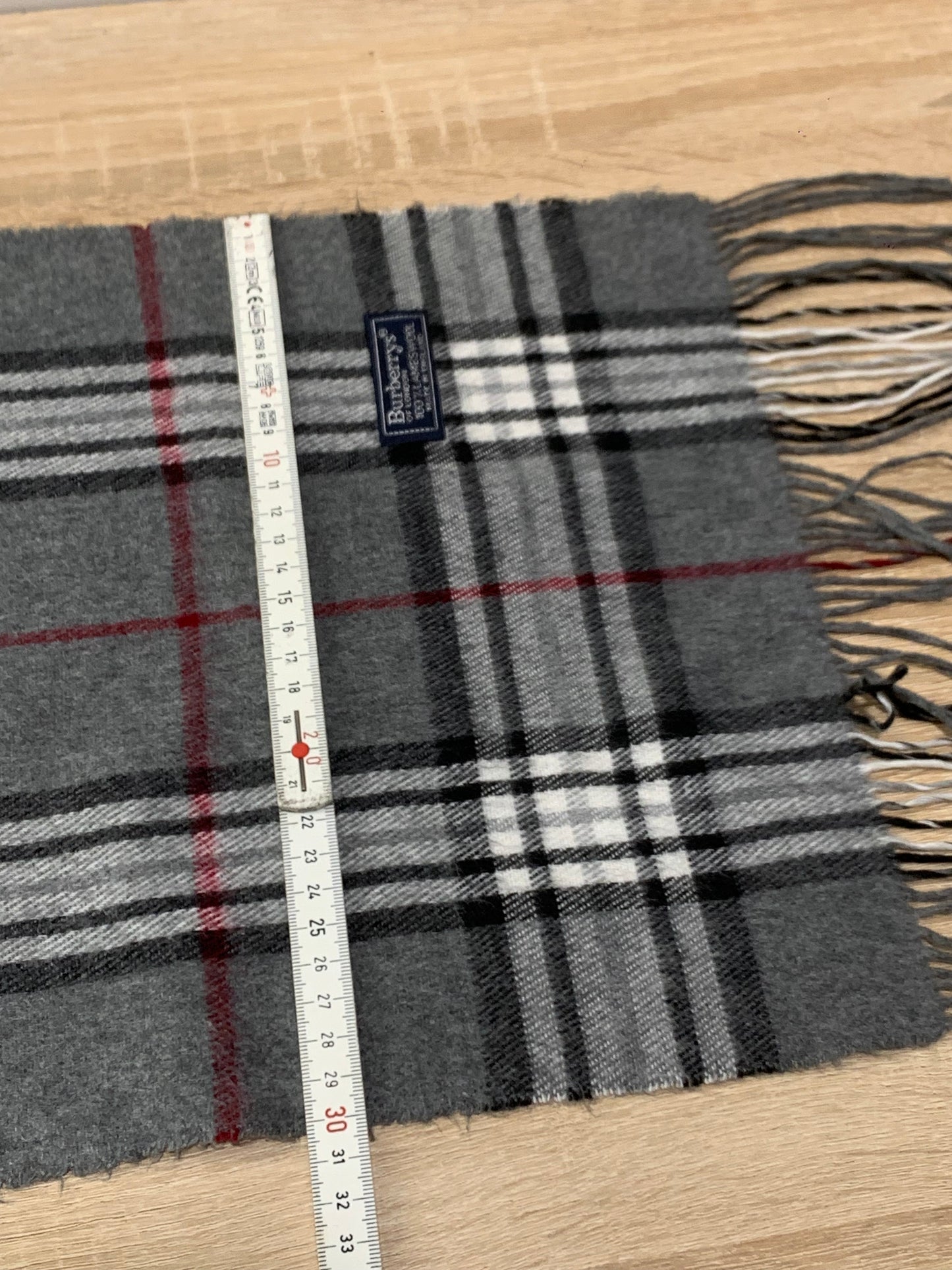 écharpe Burberry 100% laine