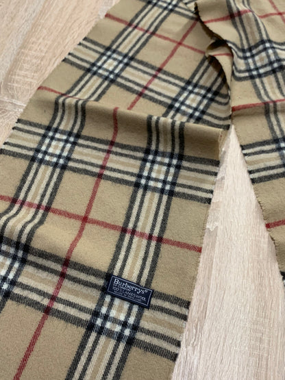 écharpe Burberry 100% laine