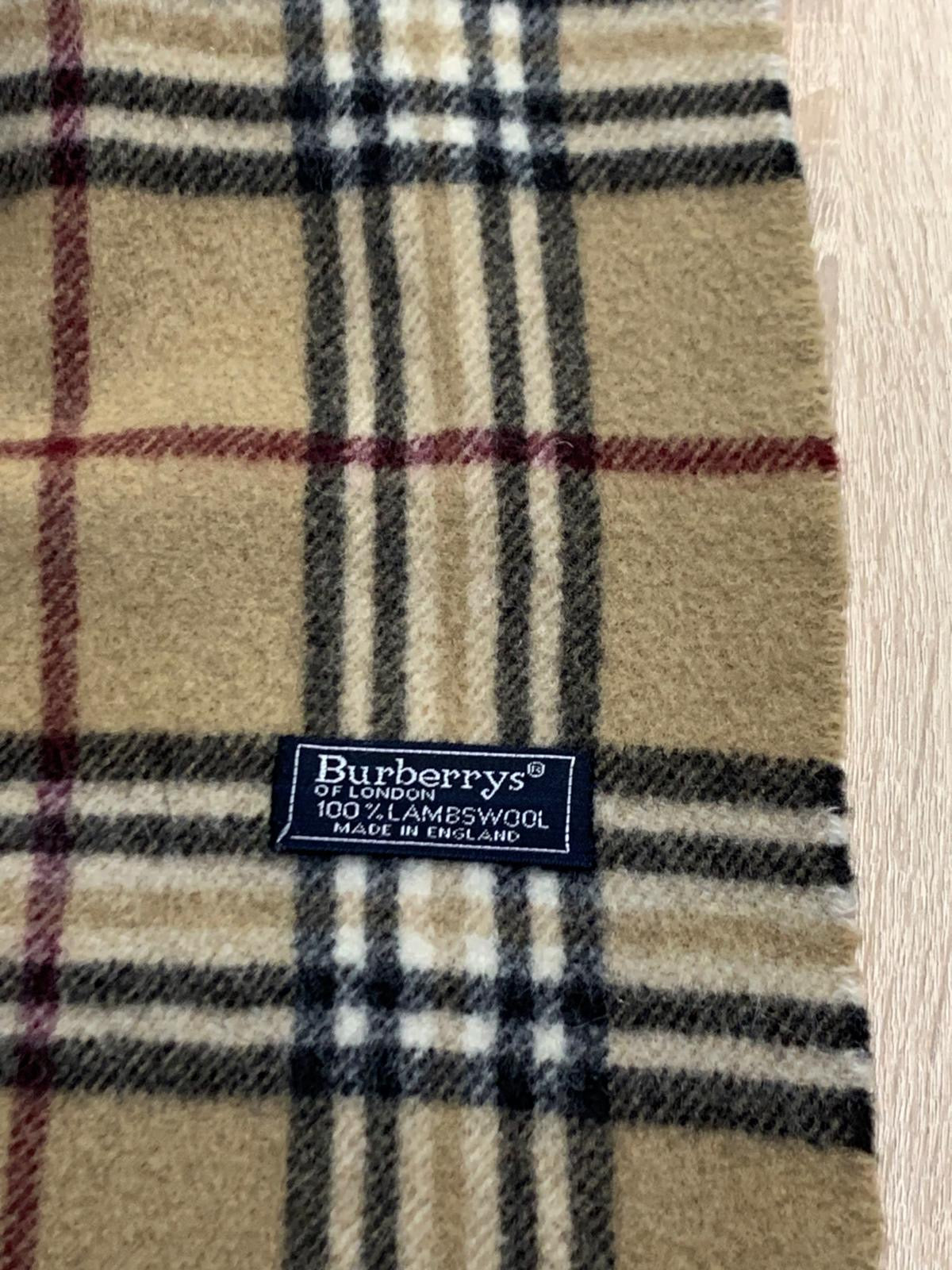 Écharpe Burberry 100% Laine