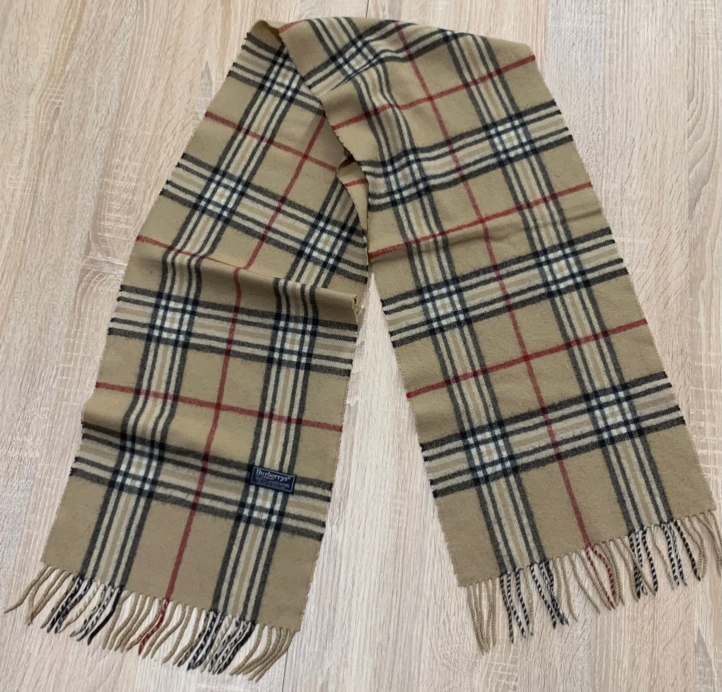 écharpe Burberry 100% laine