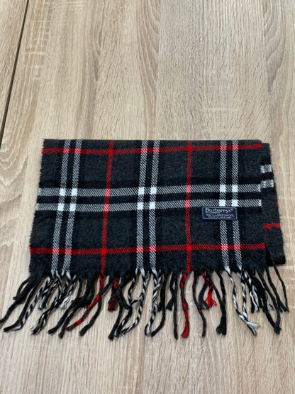 écharpe Burberry 100% laine vintage