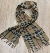 écharpe Burberry 100% laine