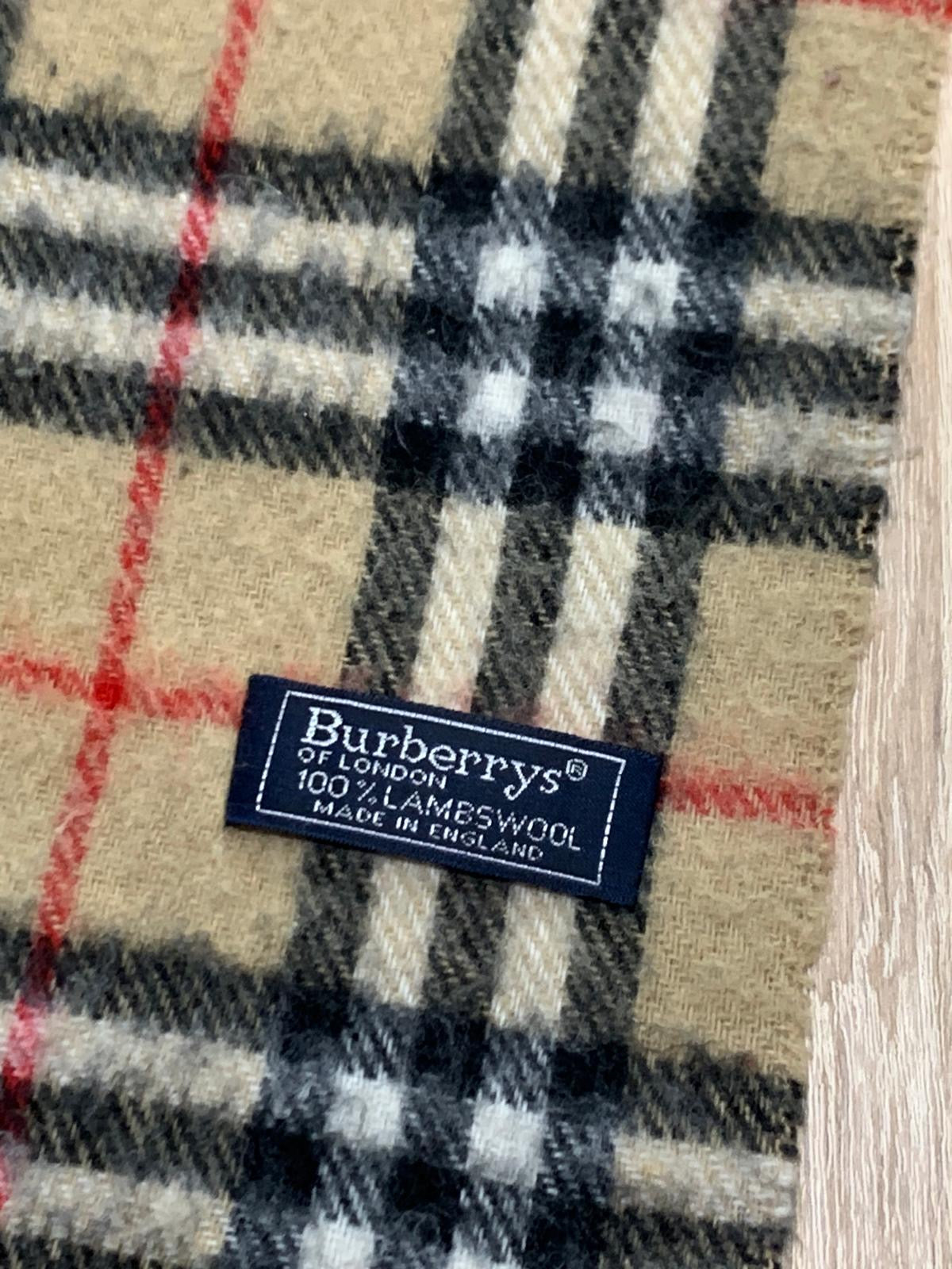 Écharpe Burberry 100% Laine