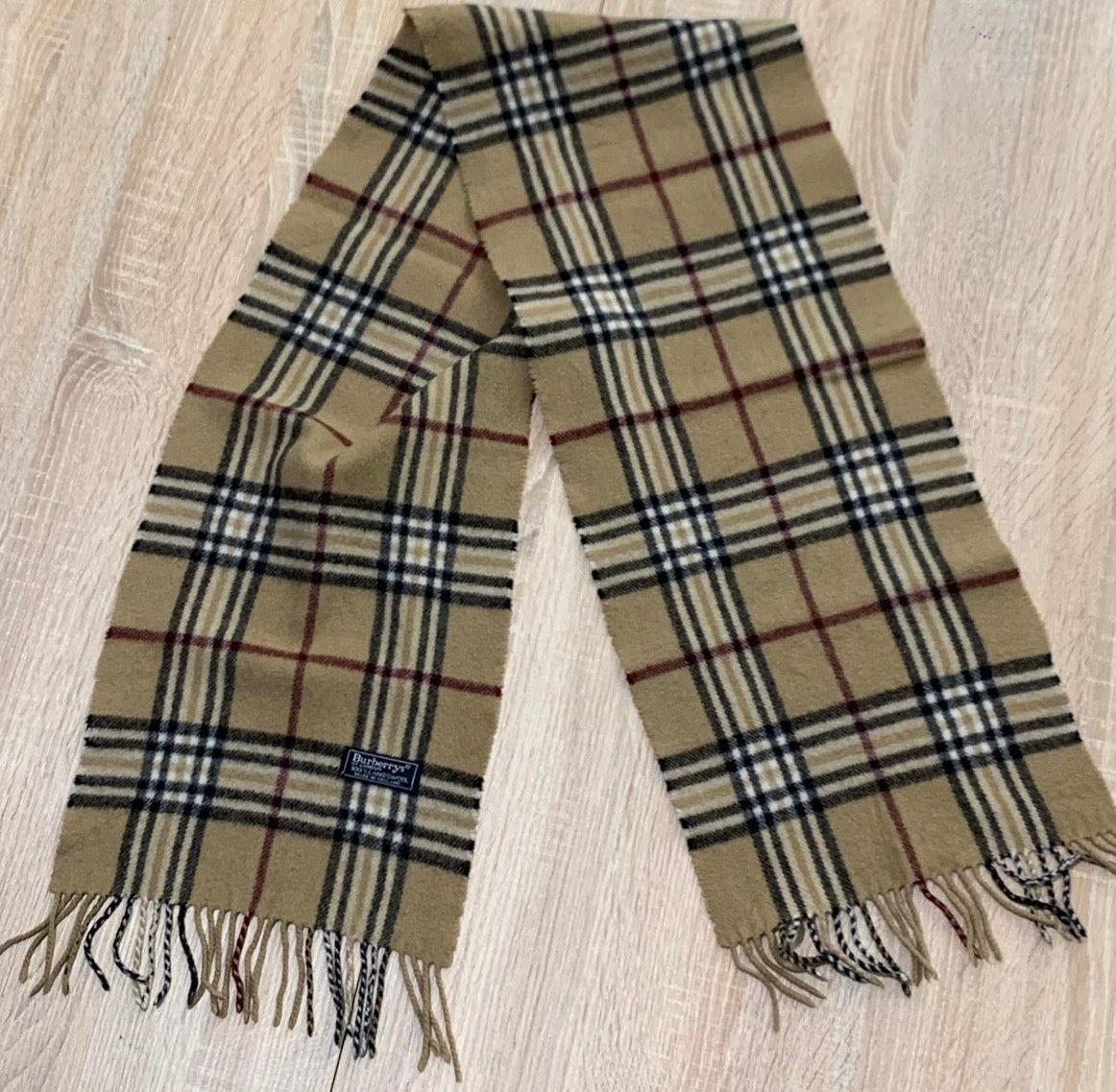 Écharpe Burberry 100% Laine