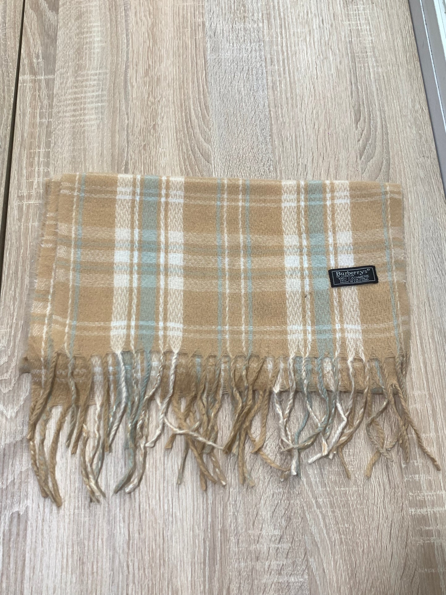 écharpe Burberry 100% cashmere