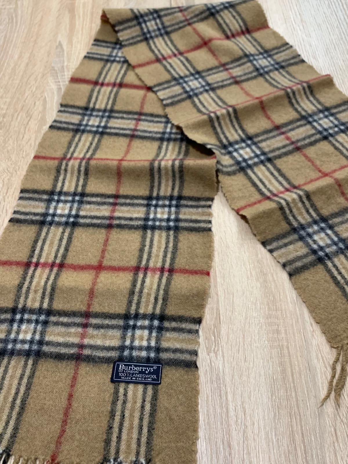 Écharpe Burberry 100% Laine