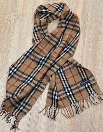 Écharpe Burberry 100% laine