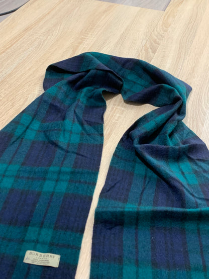 écharpe vintage Burberry 100% cashmere