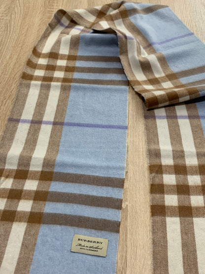 écharpe Burberry vintage 100% cashmere