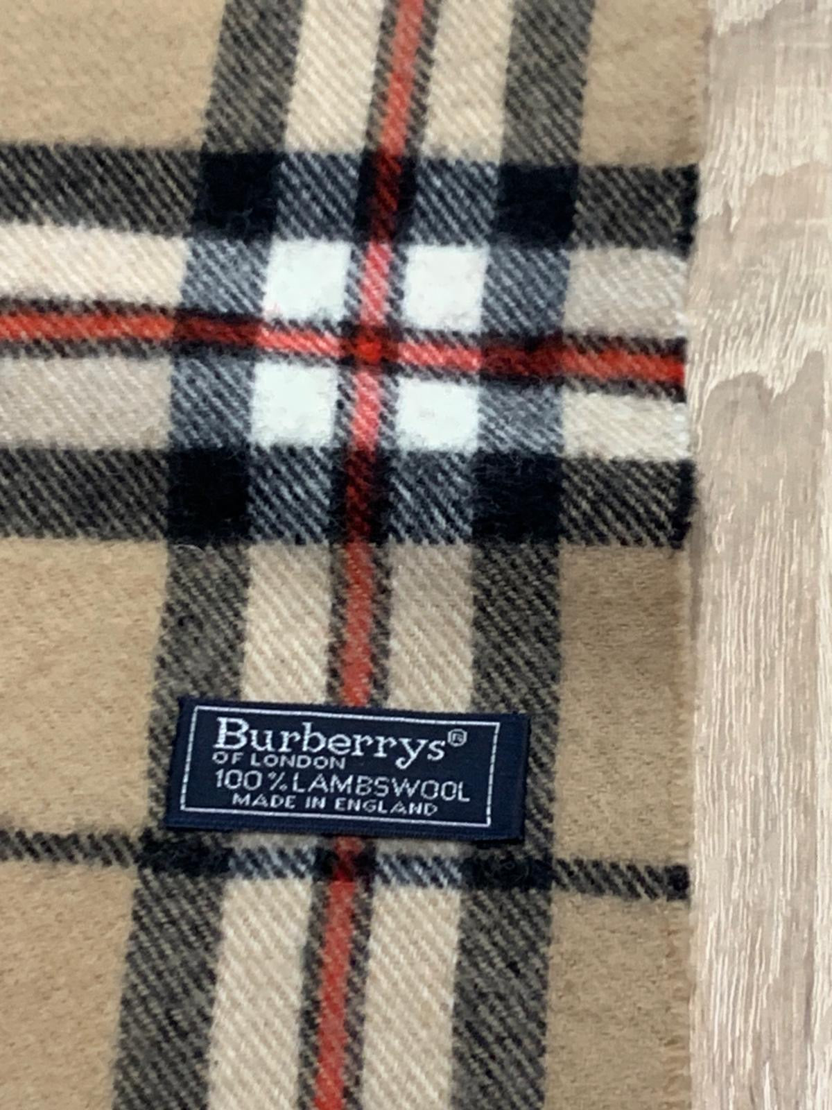 Écharpe Burberry 100% Laine